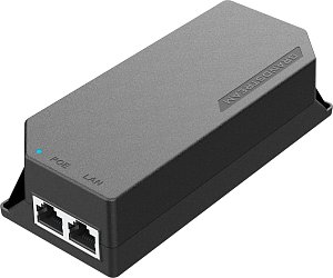 Grandstream Poe Injector GS-POE15W-MG,802.3af, 1x 2,5Gbps RJ45 IN/OUT, 20W