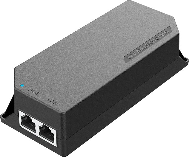 Grandstream Poe Injector GS-POE30W-MG 802.3af/at, 1x 2,5Gbps RJ45 IN/OUT, 30,2W