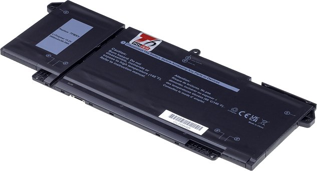 Baterie T6 Power pro Dell Latitude 5320, 7320, 7420, 7520, 3900mAh, 59Wh, 4cell, Li-pol