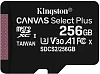 256GB microSDXC Kingston Canvas Select Plus  A1 CL10 100MB/s bez adapteru