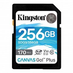 256GB SDXC Kingston U3 V30 170/90MB/s