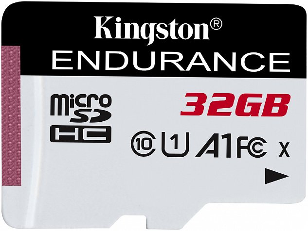 32GB microSDHC Kingston Endurance CL10 A1 95R/45W bez adapteru