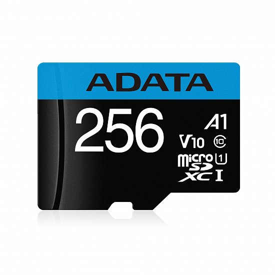 ADATA MicroSDXC 256GB UHS-I 100/25MB/s + adapter