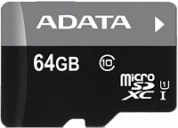 ADATA 64GB MicroSDXC Premier,class10 with Adapter