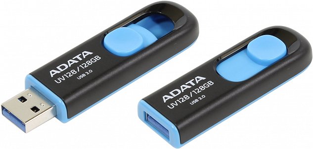 ADATA USB UV128 128GB blue (USB 3.0)