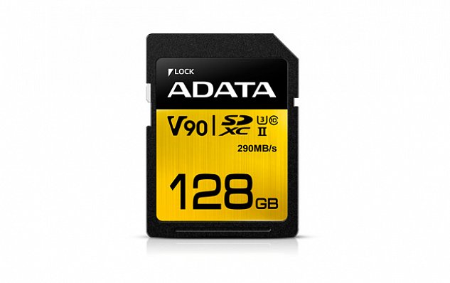 ADATA SDXC 128GB UHS-II U3 (290/260MB)