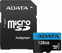 ADATA MicroSDXC 128GB UHS-I 100/25MB/s + adapter