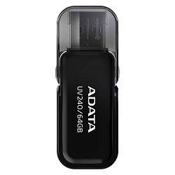 64GB ADATA UV240 USB black  (vhodné pro potisk)