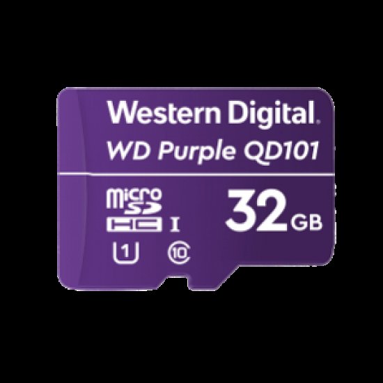 WD Purple microSDHC 32GB Class 10 U1