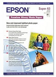 Prem.Glossy Photo Paper, DIN A3+, 255g/m?, 20listu