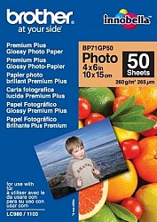 BP71GP50, 50 listů, 10x15cm Premium Glossy, 260g