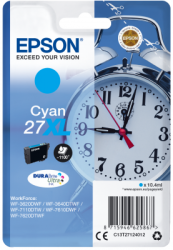 Epson Singlepack Cyan 27XL DURABrite Ultra Ink