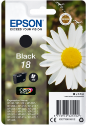 Epson Singlepack Black 18 Claria Home Ink