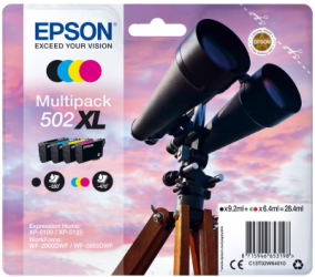 EPSON multipack 4 barvy,502XL,Ink,XL