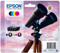 EPSON multipack 4 barvy,502 Ink,standard