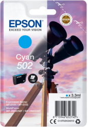 EPSON singlepack,Cyan 502,Ink,standard