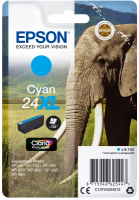 Epson Singlepack Cyan 24XL Claria Photo HD Ink