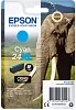 Epson Singlepack Cyan 24XL Claria Photo HD Ink