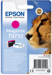Epson Singlepack Magenta T0713 DURABrite Ultra Ink