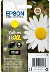 Epson Singlepack Yellow 18XL Claria Home Ink