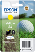 Epson Singlepack Yellow 34 DURABrite Ultra Ink