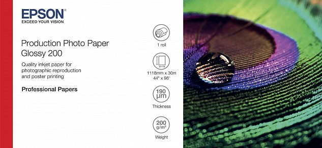 EPSON Production Photo Paper Glossy 200 44
