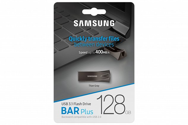 Samsung - USB 3.1 Flash Disk 128 GB, šedá