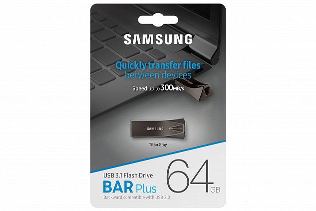 Samsung - USB 3.1 Flash Disk 64 GB, šedá