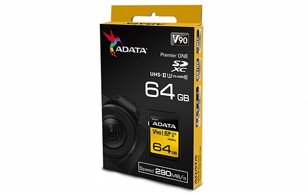 ADATA SDXC 64GB UHS-II U3 (290/260MB)