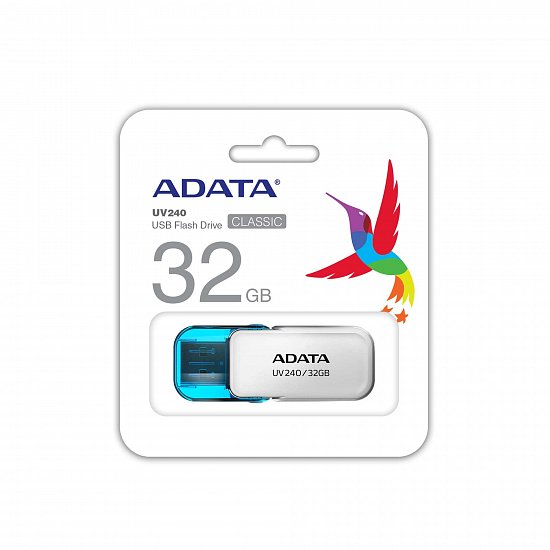 32GB ADATA UV240 USB white  (vhodné pro potisk)