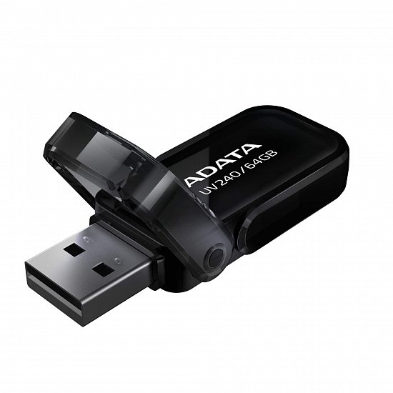 64GB ADATA UV240 USB black  (vhodné pro potisk)