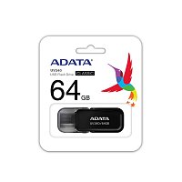 64GB ADATA UV240 USB black  (vhodné pro potisk)