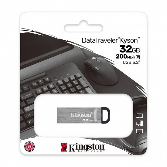 32GB Kingston USB 3.2 (gen 1) DT Kyson