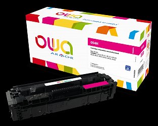 OWA Armor toner pro CANON CRG-054H M, červená/mag.