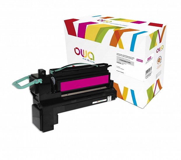 OWA Armor toner pro LEXMARK C792X2MG, červená/mag.