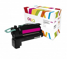 OWA Armor toner pro LEXMARK X792X2MG, červená/mag.