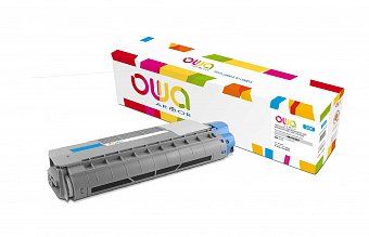 OWA Armor toner pro OKI 44315307, modrá/cyan