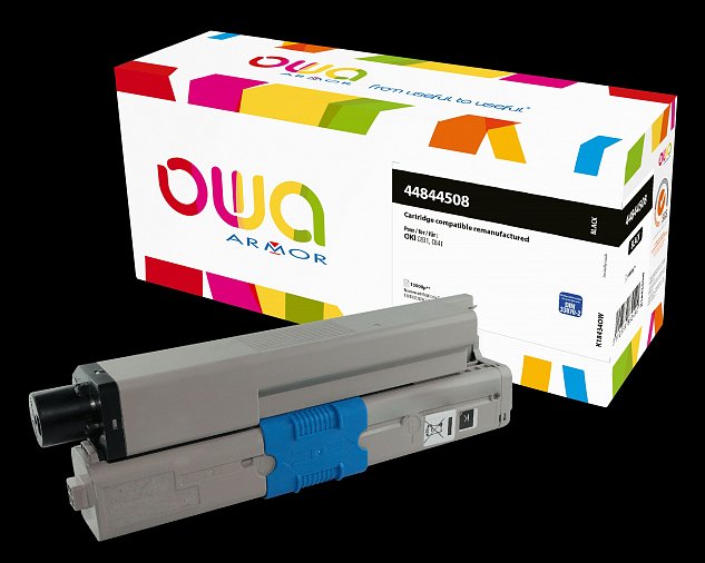 OWA Armor toner pro OKI 44844508, černá/black