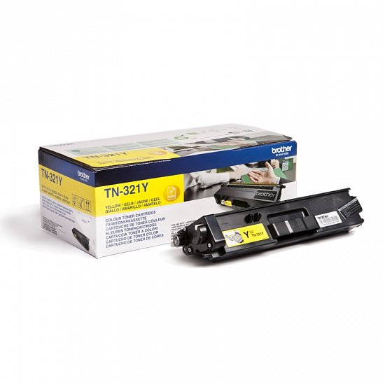 Brother TN-321Y, toner yellow, 1 500 str.