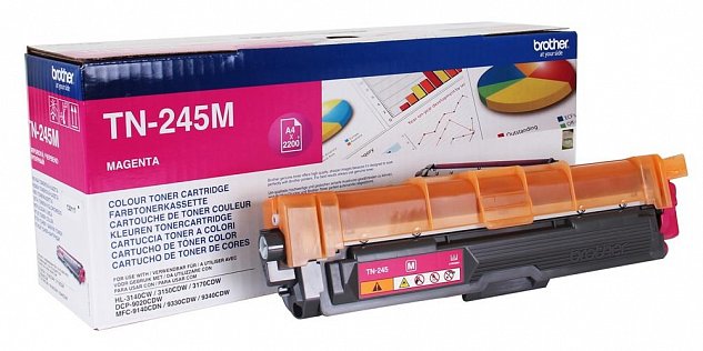 Brother TN-245M, toner magenta, 2 200 str.