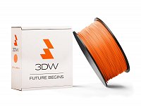 3DW - ABS filament 1,75mm oranž., 0,5 kg, tisk 220-250°C