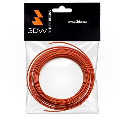 3DW - ABS filament 1,75mm měděná,10m, tisk 200-230°C