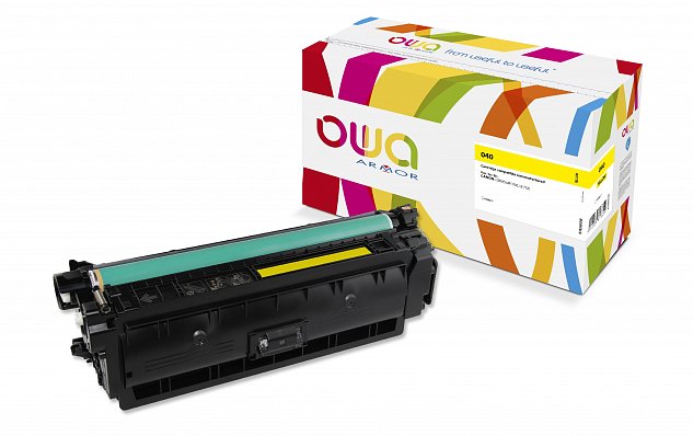 OWA Armor toner pro CANON CRG-040 Y,žlutá/yellow