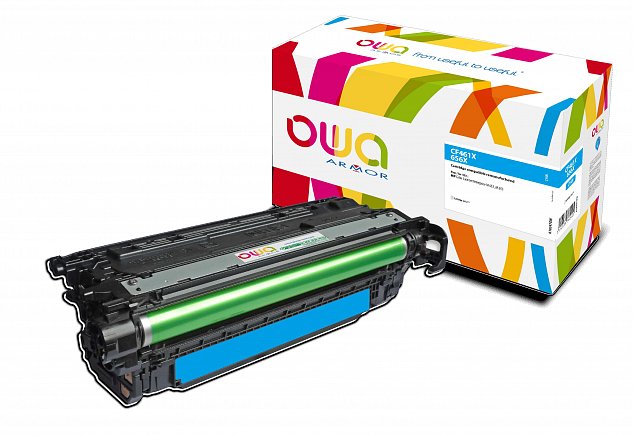 OWA Armor toner pro HP CF461X,modrá/cyan