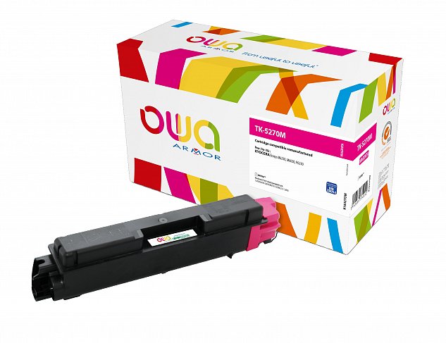 OWA Armor toner pro KYOCERA TK-5270M,červená/magen