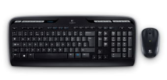 set Logitech Wireless Desktop MK330, US