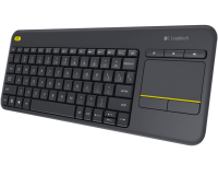 Logitech Wireless Touch Keyboard K400 plus, USB,CZ