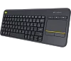 Logitech Wireless Touch Keyboard K400 plus, USB,CZ