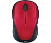 myš Logitech Wireless Mouse M235 nano, červená