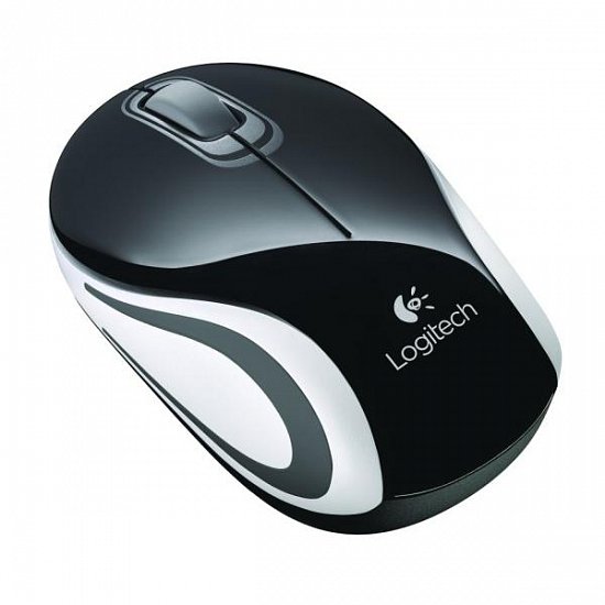 myš Logitech Wireless Mini Mouse M187 černá